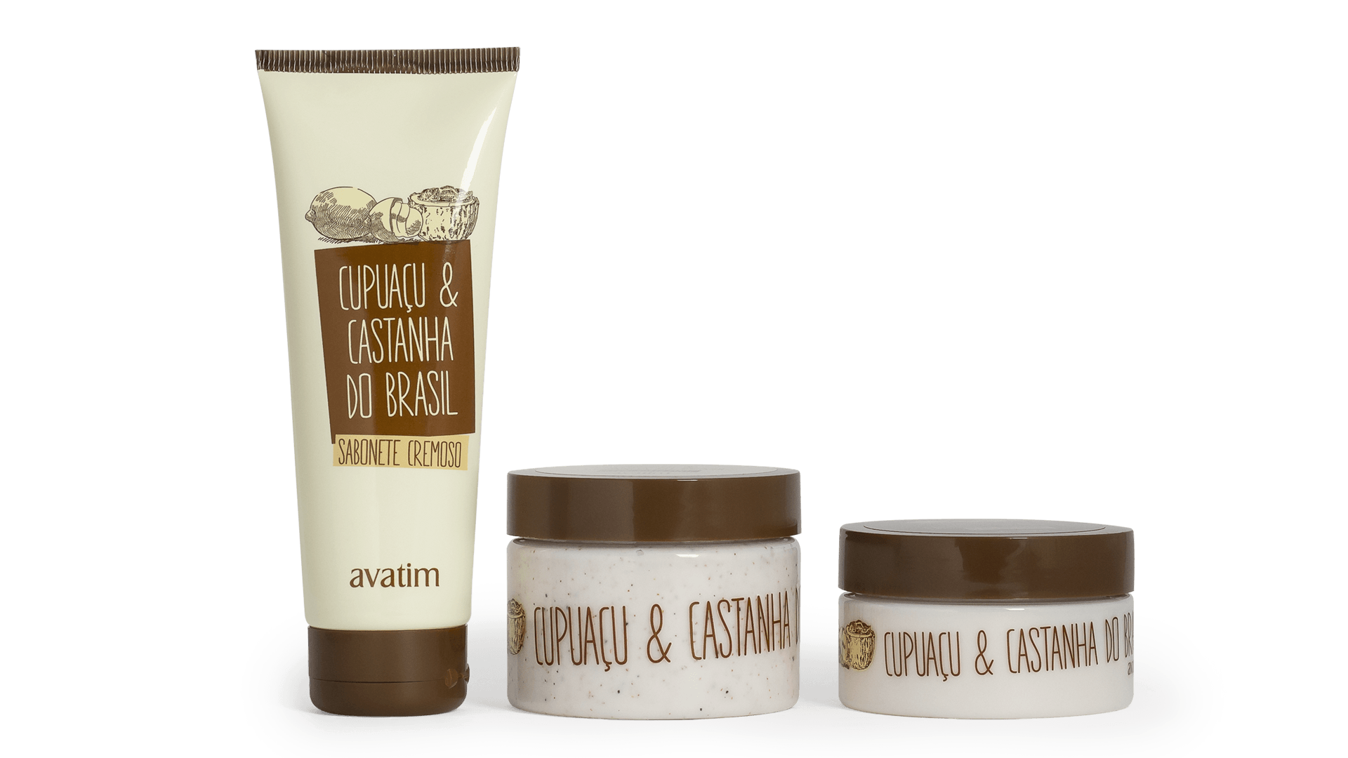 Kit Banho Bem Estar Cupuaçu & Castanha Do Brasil