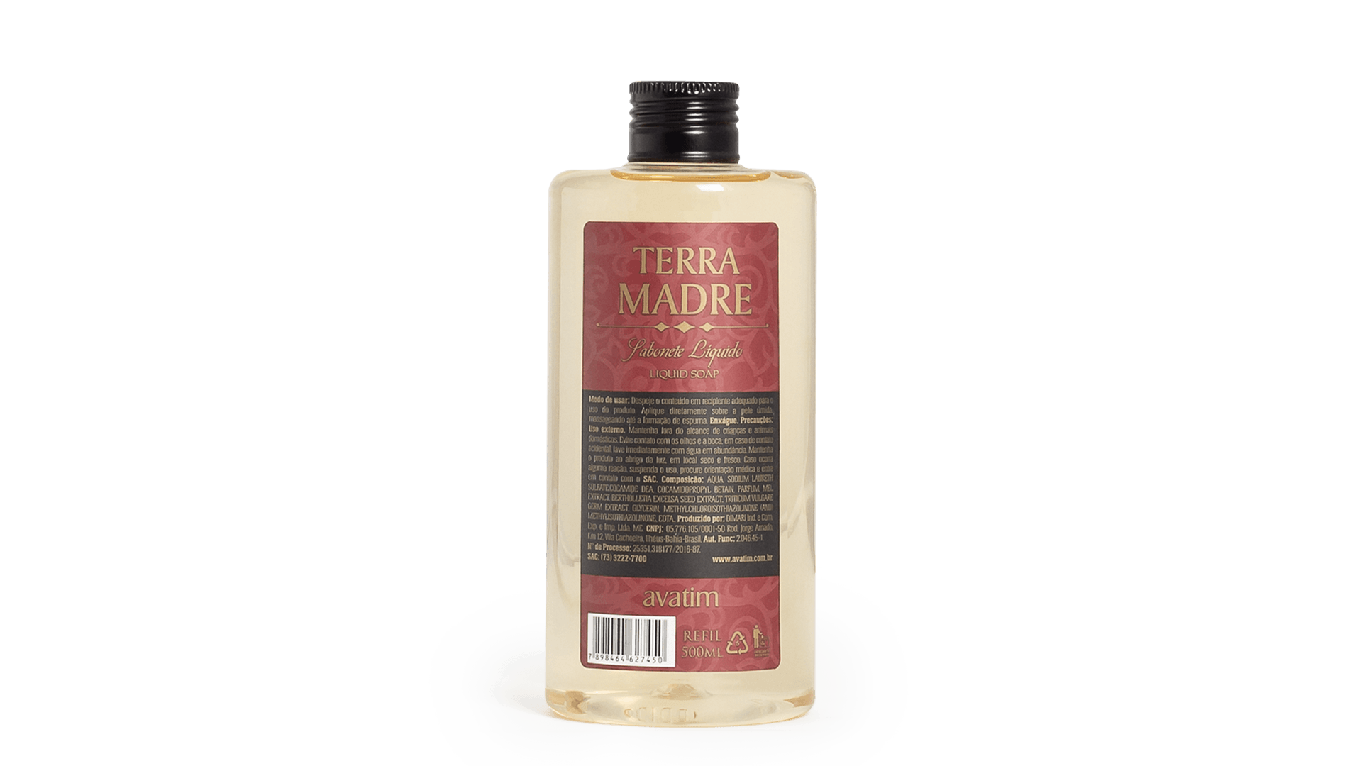 Refil Sabonete Líquido Terra Madre 500ml